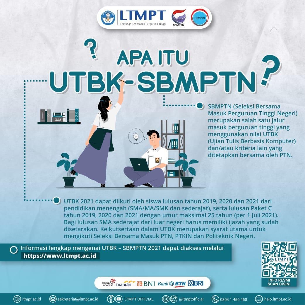 Informasi tentang UTBK SBMPTN Yang wajib Kamu Tahu!